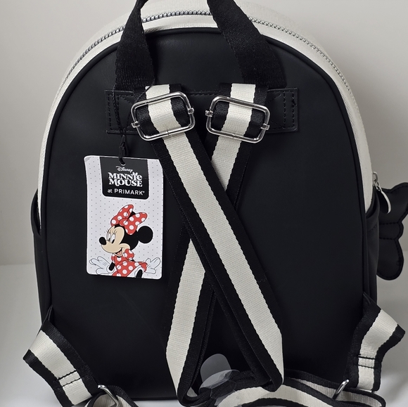 Disney Primark Minnie Mouse Canvas Mini Backpack NWT - Picture 4 of 5